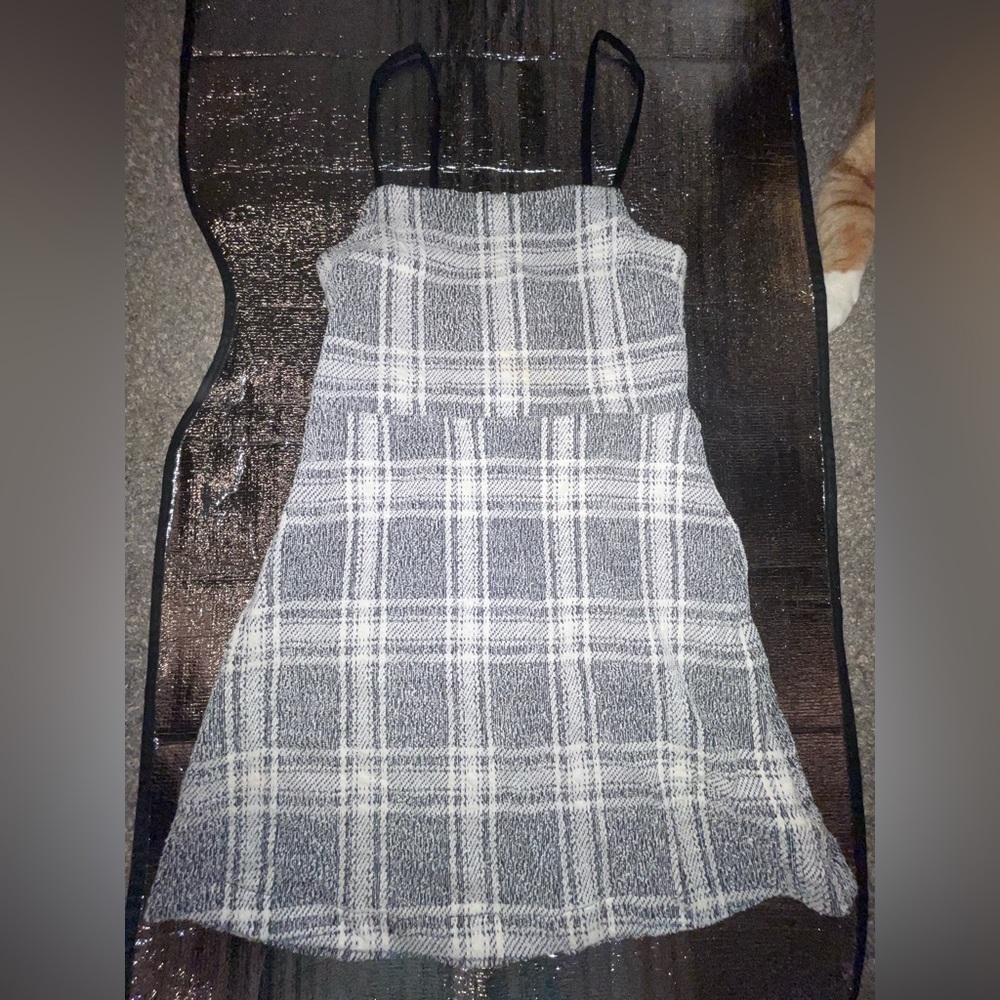 Grunge retro plaid UO dress